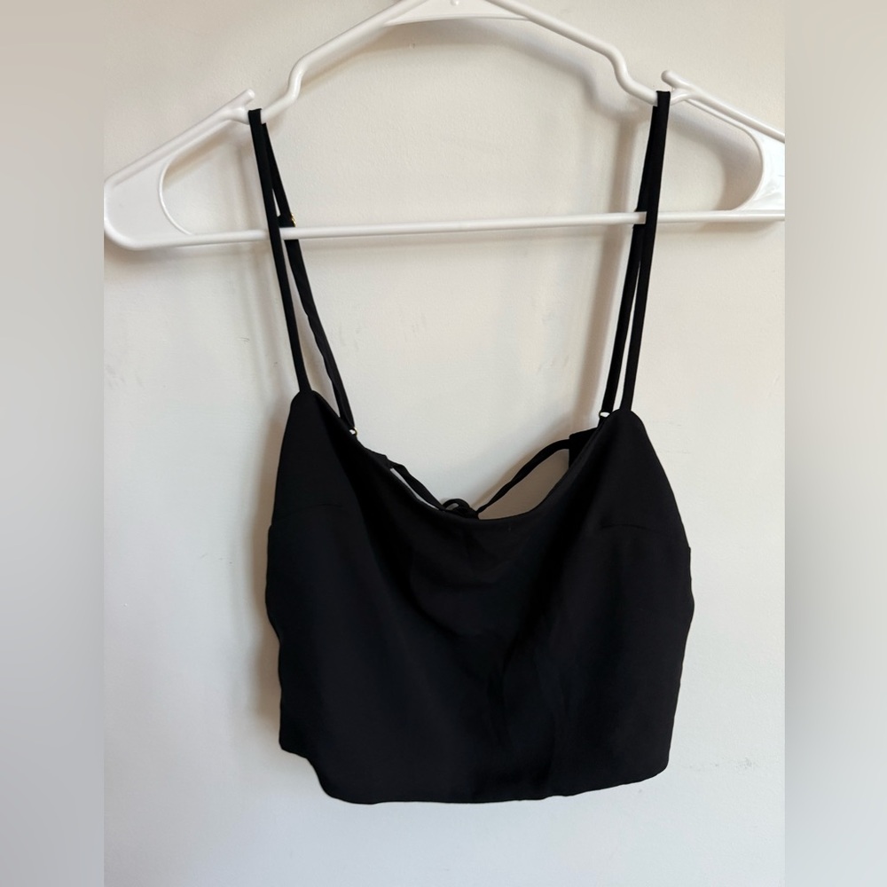 Black Victoria’s Secret crop top